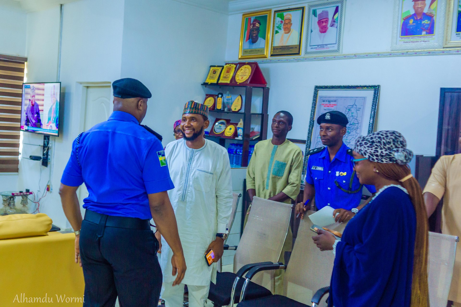 Courtesy Visit to the Commissioner of Police, Bauchi